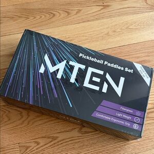 Fiberglass Pickleball Paddle Set - new in original packaging.